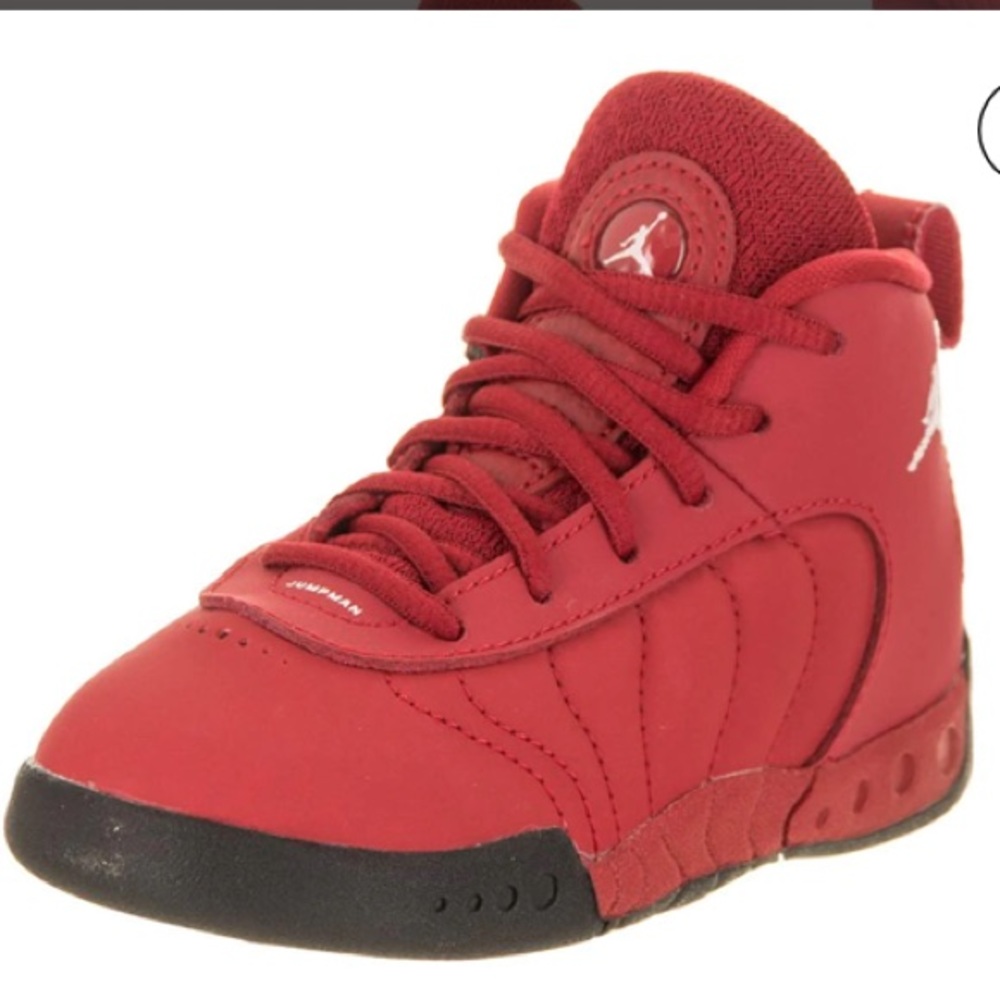 NIB JORDAN JUMPMAN PRO BT BLACK RED New in Box high tops basketball 🏀 9c